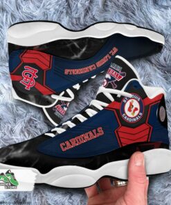 St. Louis Cardinals Air Jordan 13 Sneakers MLB Baseball Custom Sports Shoes
