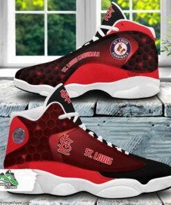 st louis cardinals air jordan 13 sneakers mlb custom sports shoes 1 yvsxep