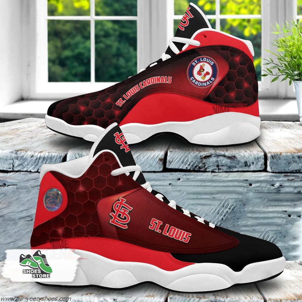 St Louis Cardinals Air Jordan  Sneakers MLB Custom Sports Shoes
