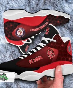 St. Louis Cardinals Air Jordan 13 Sneakers MLB Custom Sports Shoes