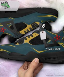 Tengen Uzui Jordan 4 Sneakers, Gift Shoes for Anime Fan
