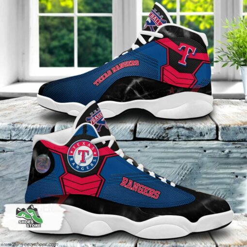 Texas Rangers Air Jordan 13 Sneakers MLB Baseball Custom Sports Shoes