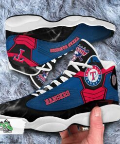 Texas Rangers Air Jordan 13 Sneakers MLB Baseball Custom Sports Shoes