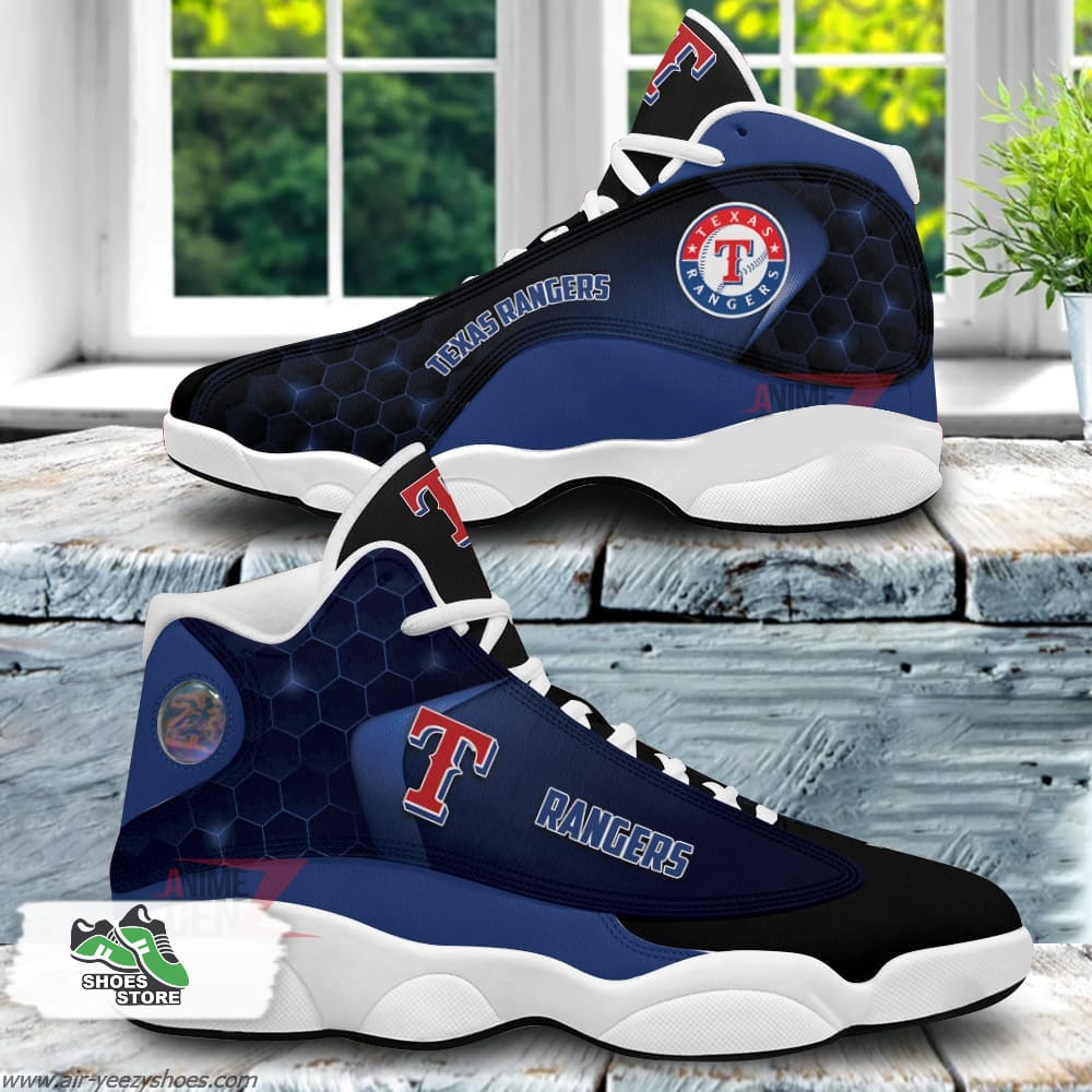 Texas Rangers Air Jordan  Sneakers MLB Custom Sports Shoes