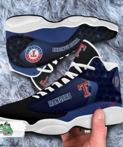 texas rangers air jordan 13 sneakers mlb custom sports shoes 3 salysx