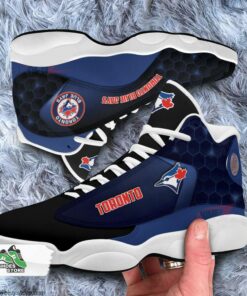 toronto blue jays air jordan 13 sneakers mlb custom sports shoes 3 rrcspg