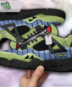 Tyranitar Jordan 4 Sneakers, Gift Shoes for Anime Fan