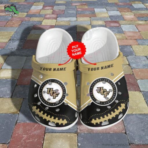 UCF Knights Football Crocs,  NCAA Shoes Gift for Fan