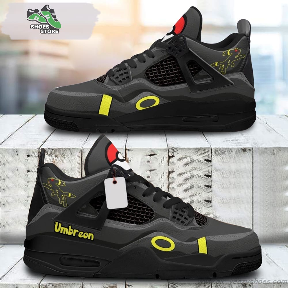Umbreon Jordan  Sneakers Gift Shoes for Anime Fan