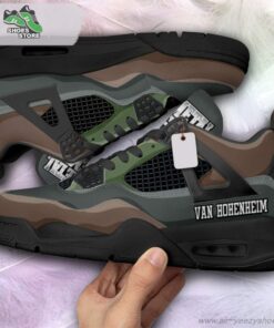 Van Hohenheim Jordan 4 Sneakers, Gift Shoes for Anime Fan