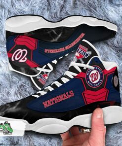 washington nationals air jordan 13 sneakers mlb baseball custom sports shoes 3 rgmcot