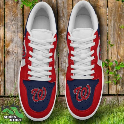 Washington Nationals Sneaker Low Footwear, MLB Gift for Fan