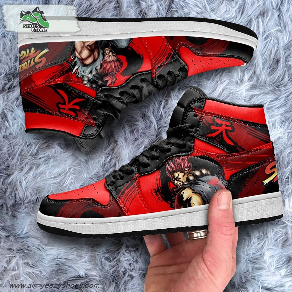 Akuma Gameboy Shoes Custom For Fans Sneakers