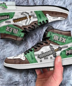 alex weapon minecraft shoes custom for fans sneakers 2 qcgdfr