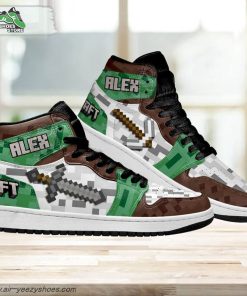 alex weapon minecraft shoes custom for fans sneakers 3 b8md9k