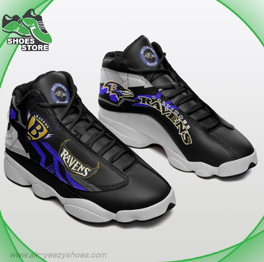 Baltimore Ravens Logo Air Jordan  Sneakers