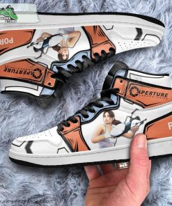 chell portal shoes custom for fans sneakers 2 o0gdgb