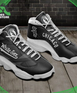 Chicago White Sox Mesh Design Air Jordan 13 Sneakers