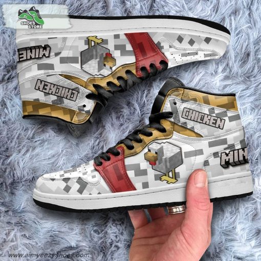 Chicken Minecraft Shoes Custom For Fans Sneakers