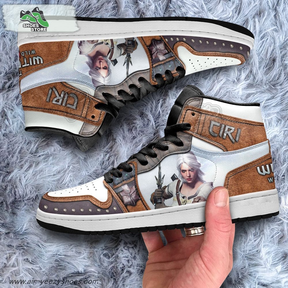 Ciri The Witcher Shoes Custom For Fans Sneakers