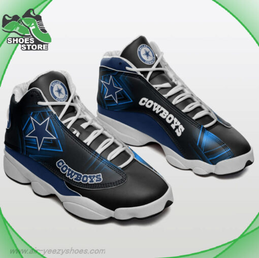 Dallas Cowboys Logo Air Jordan 13 Shoes