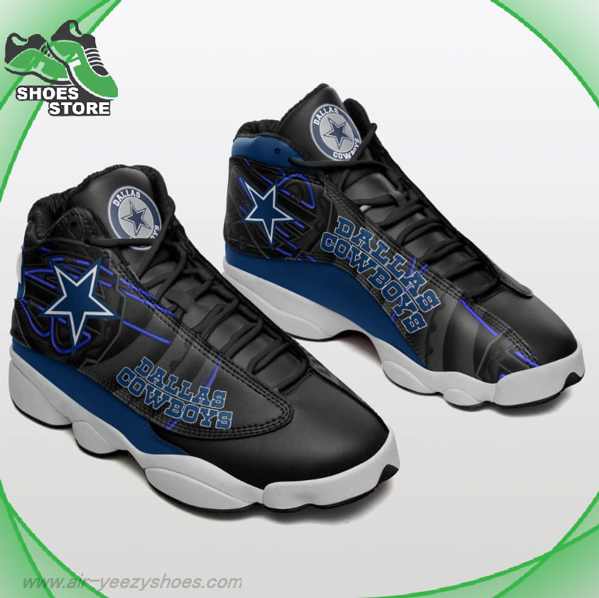 Dallas Cowboys Logo Design Air Jordan  Sneakers