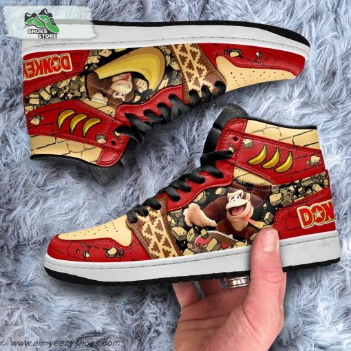 Donkey Kong Gameboy Shoes Custom For Fans Sneakers