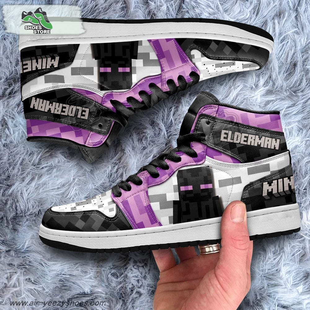 Elderman Minecraft Shoes Custom For Fans Sneakers