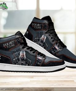 geralt of rivia the witcher shoes custom for fans sneakers 3 x57hek