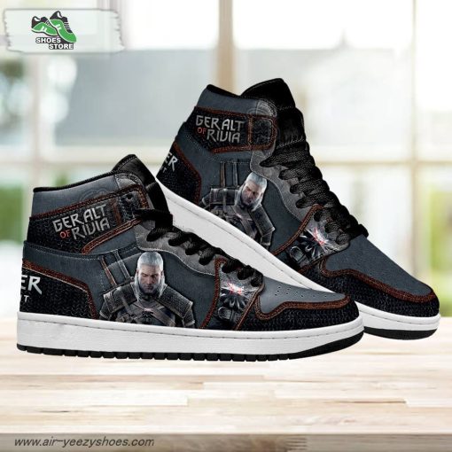 Geralt of Rivia The Witcher Shoes Custom For Fans Sneakers