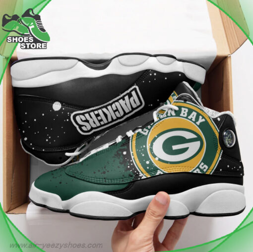 Green Bay Packers Edition Air Jordan 13 Sneakers