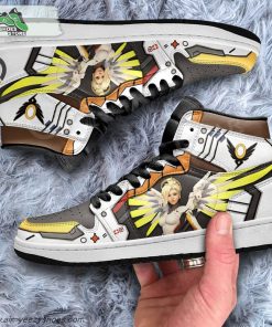 mercy overwatch shoes custom for fans sneakers 2 rozorn