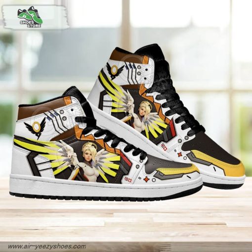 Mercy Overwatch Shoes Custom For Fans Sneakers