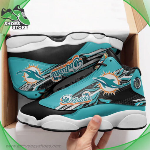 Miami Dolphins Logo Air Jordan 13 Sneakers