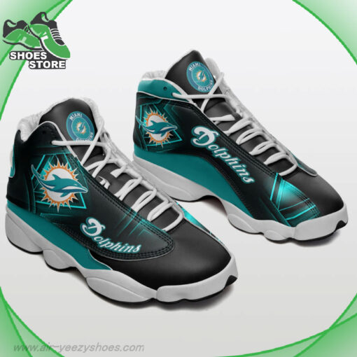 Miami Dolphins Logo Design Air Jordan 13 Shoes