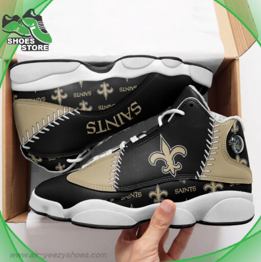 New Orleans Saints Logo Air Jordan 13 Sneakers