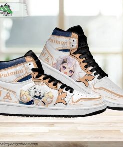 paimon genshin impact shoes custom for fans sneakers 3 eaxhno
