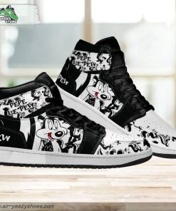 pepC3A9 le pew shoes custom for cartoon fans sneakers 3 wvbykx