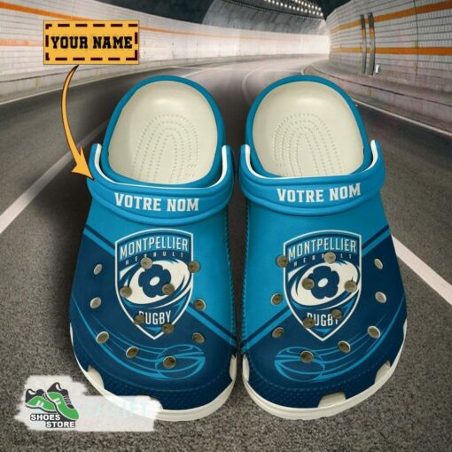 Personalized Montpellier Herault Rugby Crocs, Montpellier Herault Rugby Merch