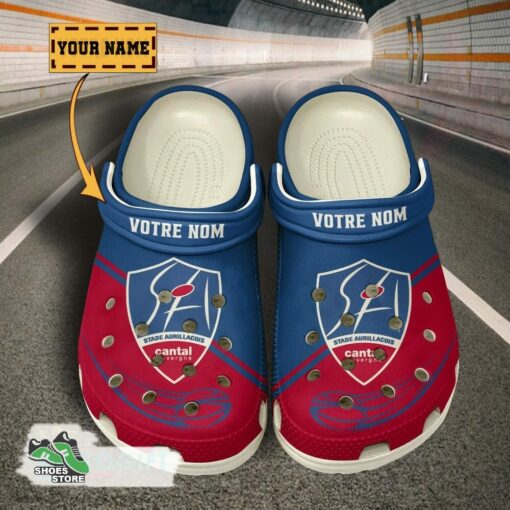 Personalized Stade Aurillacois Cantal Auvergne Crocs, Stade Aurillacois Cantal Auvergne Merch