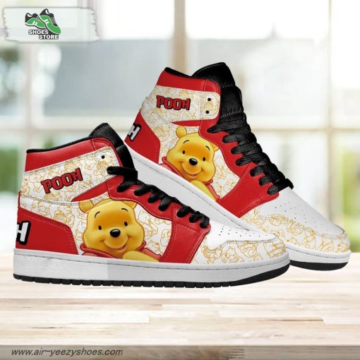 Pooh Shoes Custom For Cartoon Fans Sneakers