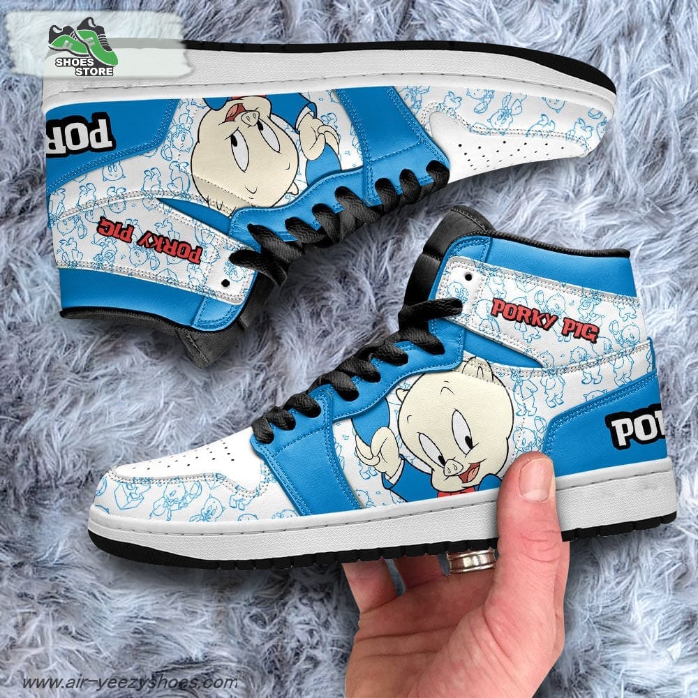 Porky Pig Shoes Custom For Cartoon Fans Sneakers