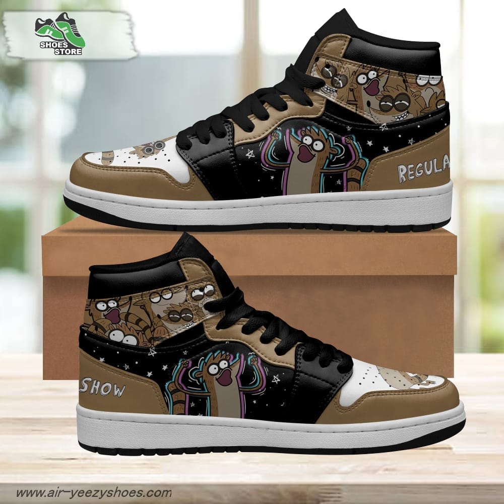Regular Show Rigby Shoes Custom Sneakers For Cartoon