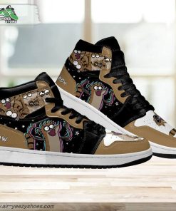 regular show rigby shoes custom sneakers for cartoon 2 symhz4