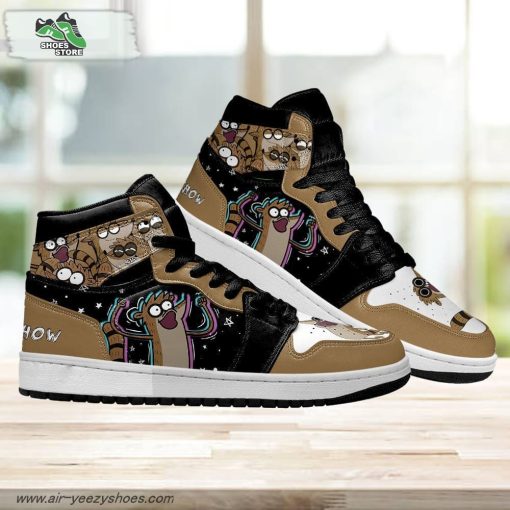 Regular Show Rigby Shoes Custom Sneakers For Cartoon