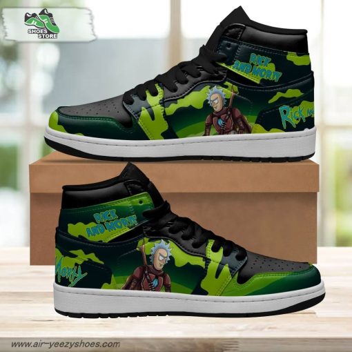 Rick and Morty Crossover Star Wars Sneakers