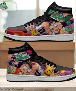 rick and morty crossover super mario sneakers 1 sdgmlh