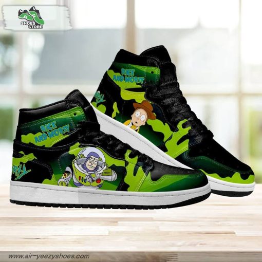 Rick and Morty Crossover Toy Story Sneakers