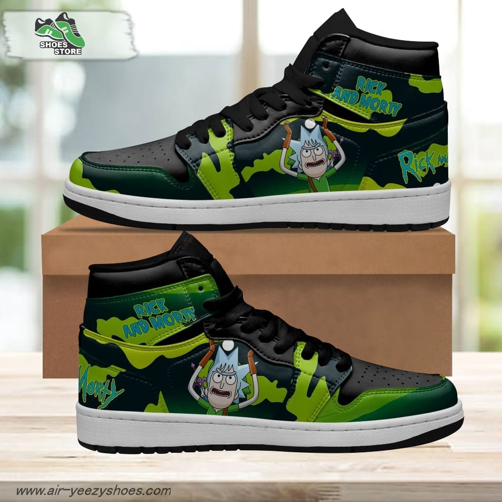 Rick and Morty Crossover Zelda Sneakers