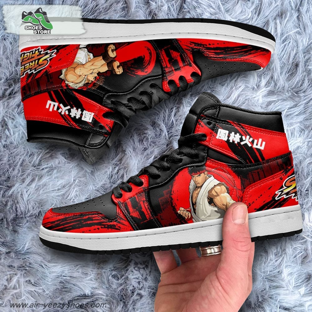 Ryu Gameboy Shoes Custom For Fans Sneakers